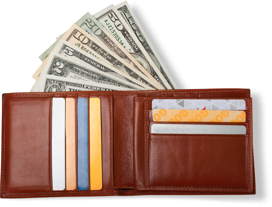 Money in a Wallet
